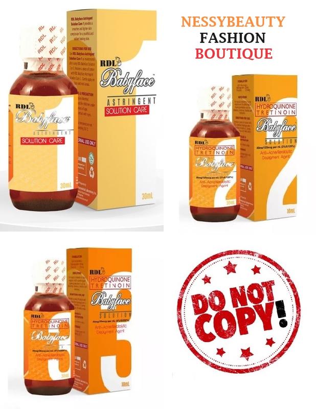 RDL Babyface Astringent Solution 60ml. - TikTok Shop Malaysia