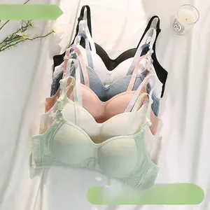 2026 Baru BRA / BH WANITA TANPA KAWAT CUP A (cup kecil) BUSA TIPIS  MOTIF POLOS 1681 lembut