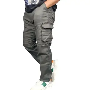 Celana Cargo Jumbo Pria Panjang Bigsize Melar Chino Katun Fit Twil Stretch Slim Fit Dewasa