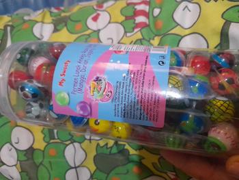 Product Review of Permen Lunak Mini MY SWEETY toples tabung biru isi 120 pcs  Candy Snack from 4**g 0