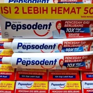 2 PCS PEPSODENT JUMBO 225 GRAM