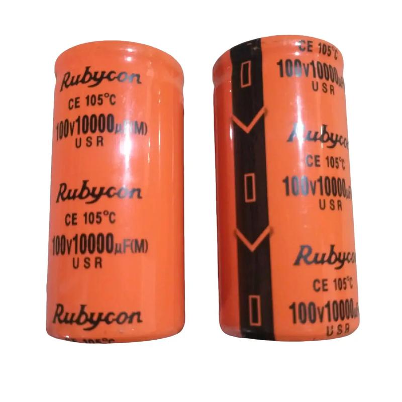 Rubycon Capacitor Polyester elco capacitor 10.000/100vol rubycon harga per 1 biji - Shop | Tokopedia