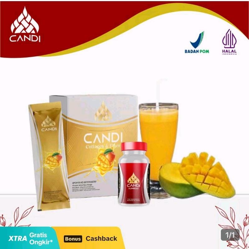 Paket 10 Collagen & Fiber dan 30 Caps by Candi - Isi 1 Bulan dan 20 Hari 4