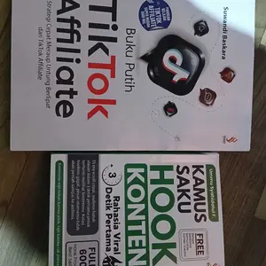 PAKET BUKU SH*** AFFILIATE,TIKTOK AFFILIATE, HOOK KONTEN