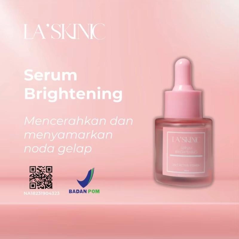 Serum Las’skinic mencerahkan kulit dan menyamarkan noda gelap 0