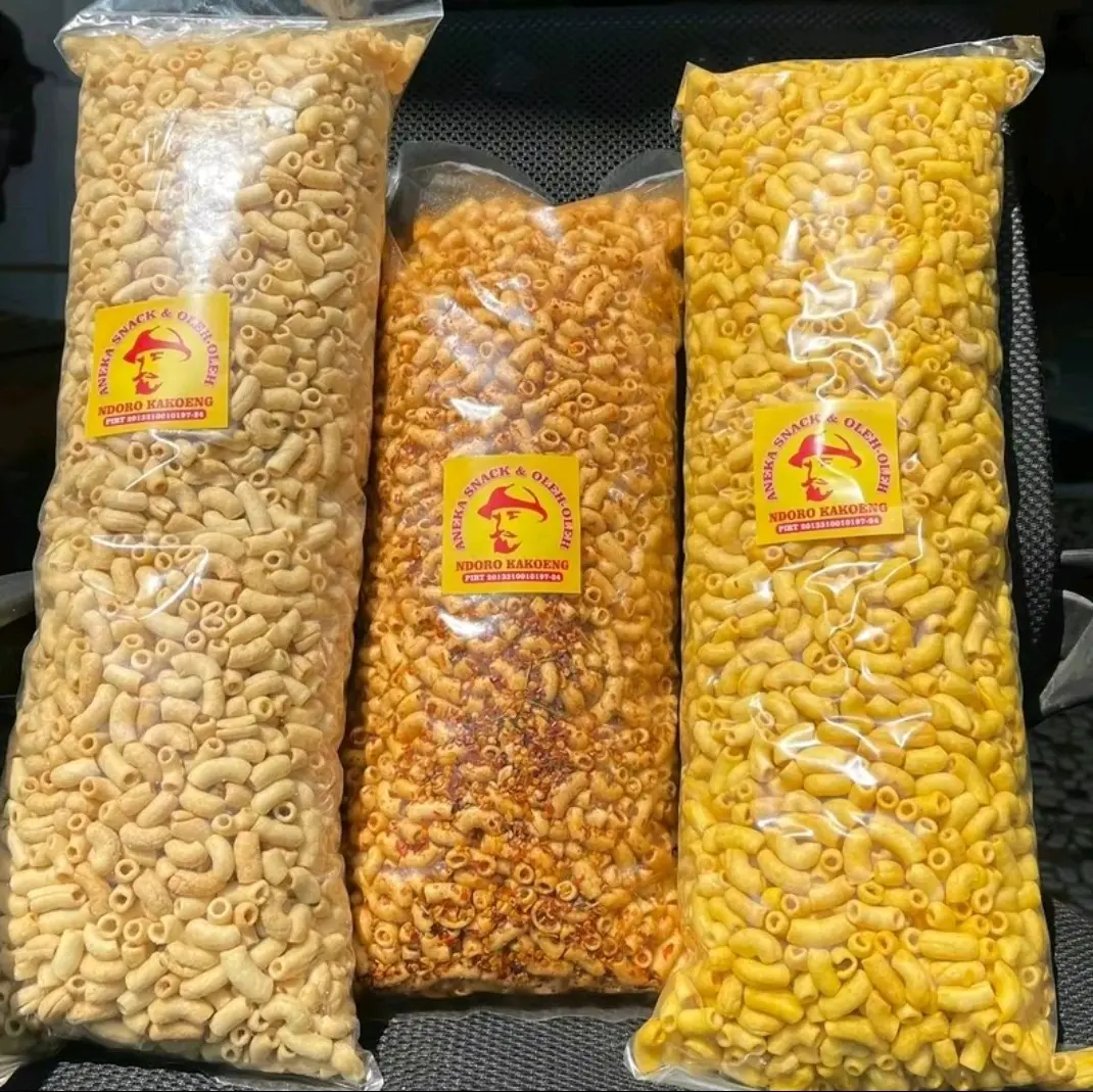 makaroni pipa bantat kemasan  mantaps renyah camilan viral hitszzz Food