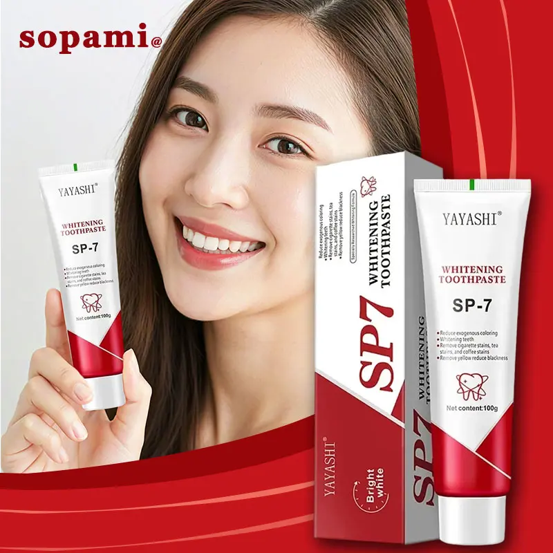 Sopami SP7 Pasta Gigi Probiotik, Mint Asli - Putihkan Gigi, Hapus Karang Gigi, Nafas Bebas Bau, Nyaman Digunakan