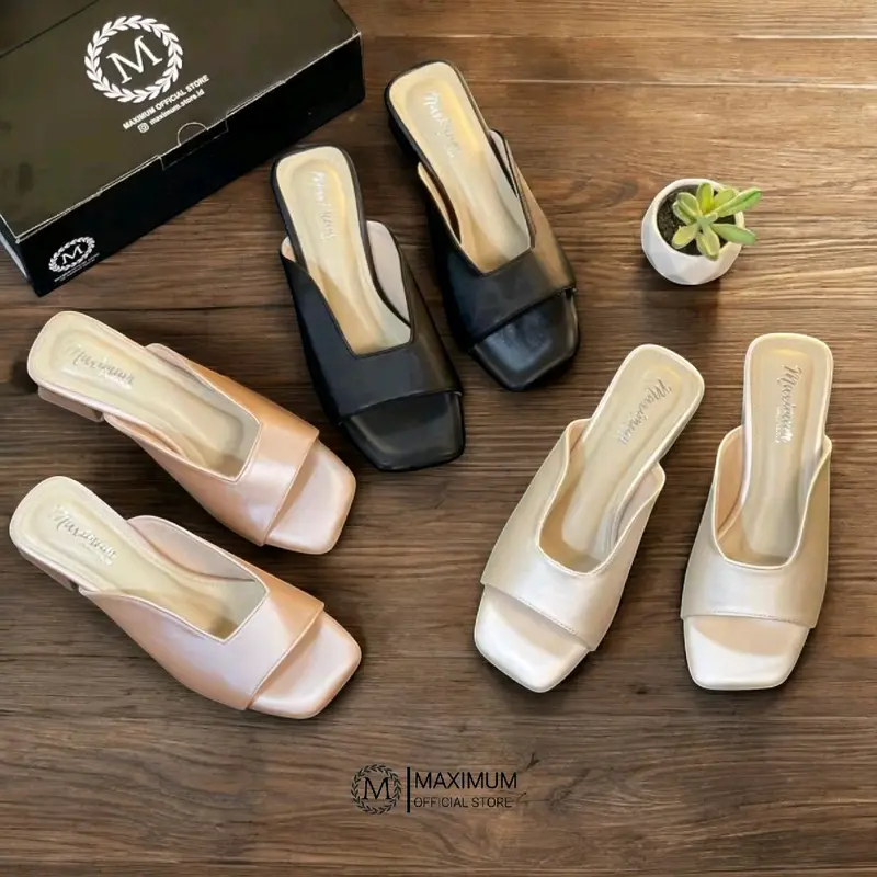 MS - Seylina Sandal Heels Wanita 5 CM / Sandal Hak Tahu Wanita Sendal sandal  wanita 0