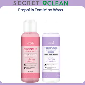 Secret Clean Propolis Feminine Wash 100ml Acid Extract Niacinamide Kewanitaan