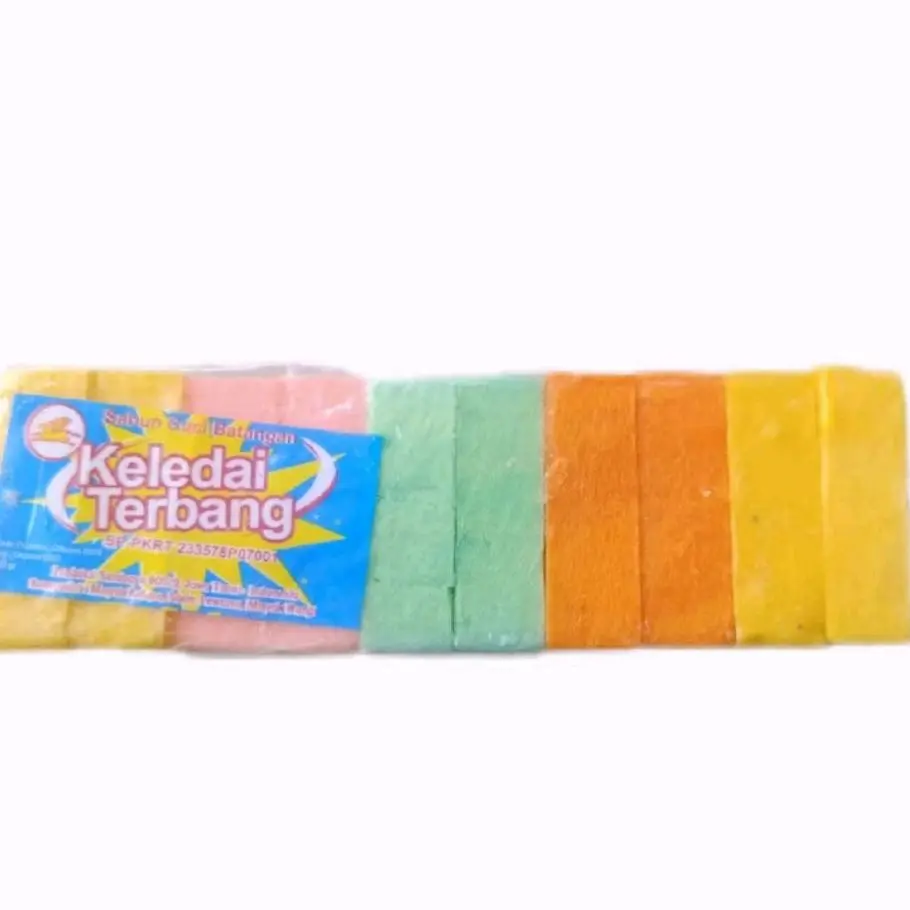 sabun pelok warna warni Mencerahkan Soap
