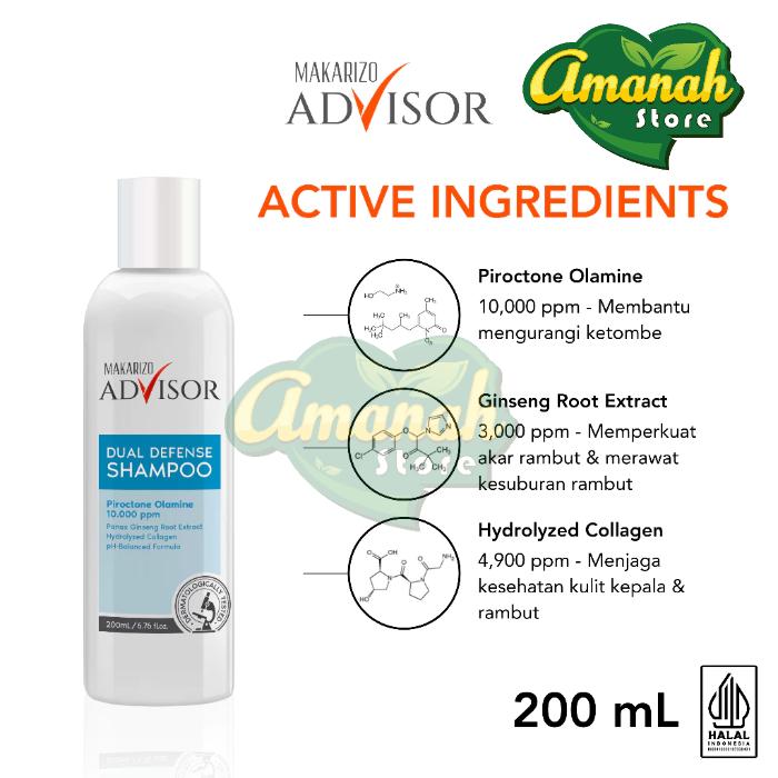 Makarizo Advisor CLINICAL SHAMPOO - Dual Defense Shampoo 200 mL 1