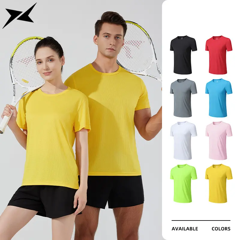 Atomax Unisex Lightweight Sports T-Shirt Quick Dry Breathable Stretch Fabric & Fade-Resistant for Gym Outdoor Daily Wear