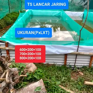 keramba kasa hijau ukuran besar6×2×1M
