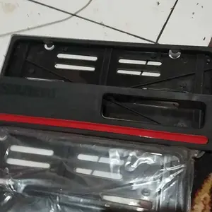 TEMPAT PLAT NOMOR MOTOR COVER TEMPAT DUDUKAN 1 SET / RUMAH PLAT NOMOR HONDA LIS MERAH BISA BELI SATUAN DAN SEPASANG Motorcycle
