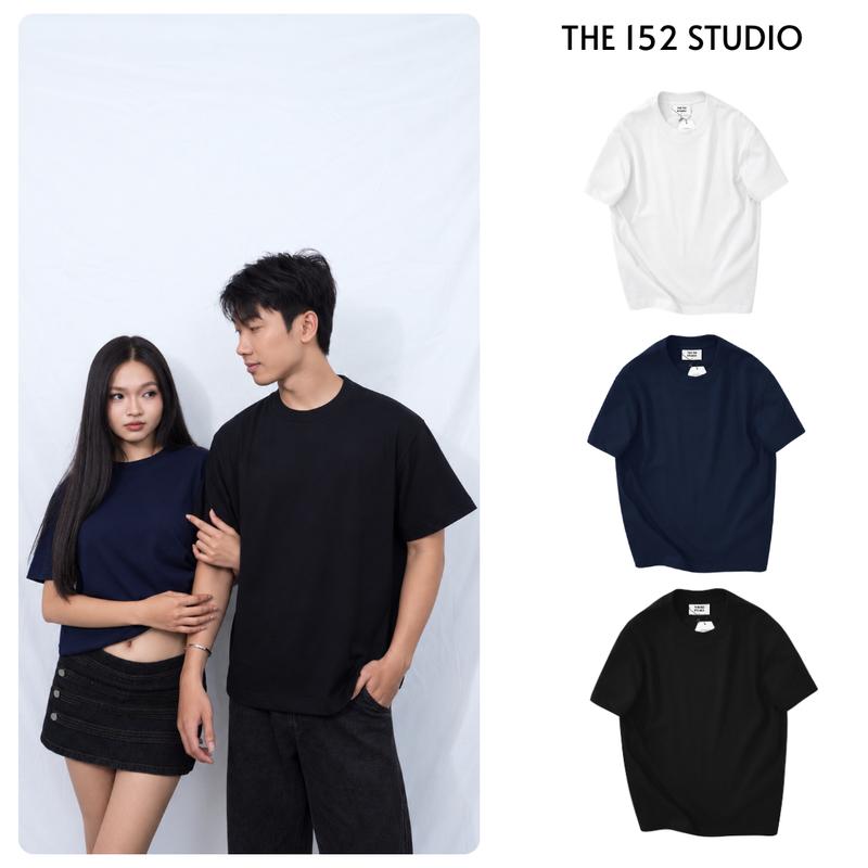 Áo Thun Trơn Local Brand 152 Studio Form Regular Unisex Vải Cotton 260gsm