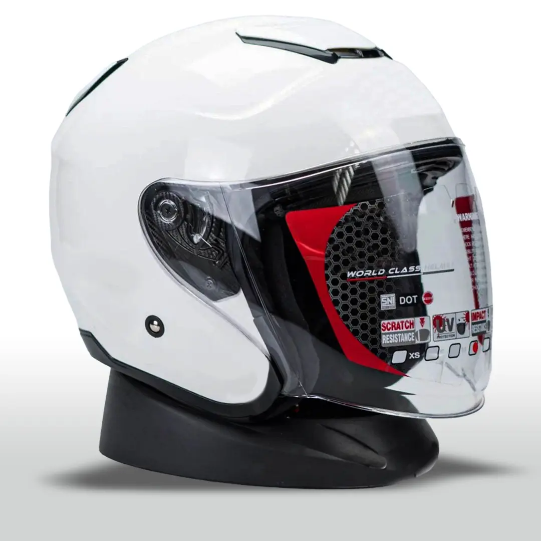 Helm KYOTO MVP Solid Half Face Untuk Pria dan Wanita Dewasa Original SNI