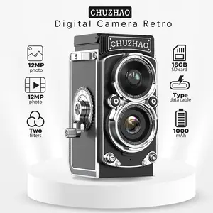 CHUZHAO Mini Retro Digital Camera Compact Vintage Portable Recorder The Original M1
