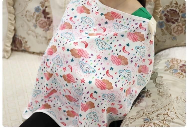 Product Introduction of [SG SELLER] Nursing Shawl (Type D) Breastfeeding Cover Stroller Car Seat Cot Comfortable Breathable Light Weight 10