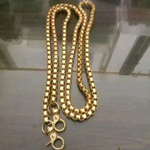 COD ASESORIS TAS FASHION WANITA TEBAL IMPORT ANTI KARAT TALI TAS RANTAI ULIR TEBAL 113CM PENGGANTI TALI TAS DOMPET ELEGAN