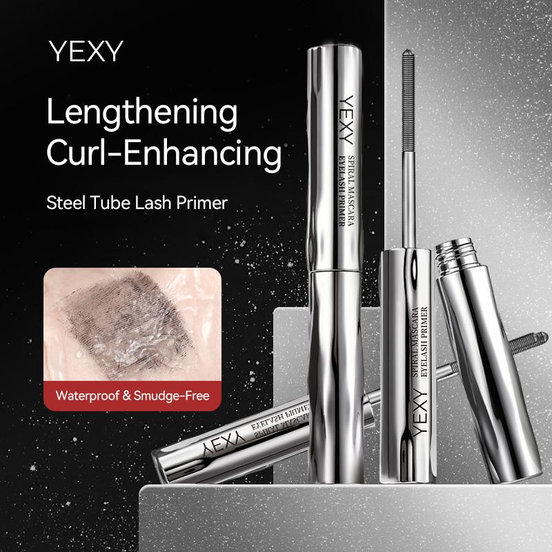 YEXY Mascara Ống Thép Nhẹ Với Lớp Nền Lông Mi Nối Mi Uốn Cong 6D Mỏng Không Thấm Nước Chống Mồ Hôi Lâu Trôi Chống Nhòe Nhanh Khô Cho Mỹ Phẩm Lần Đầu
