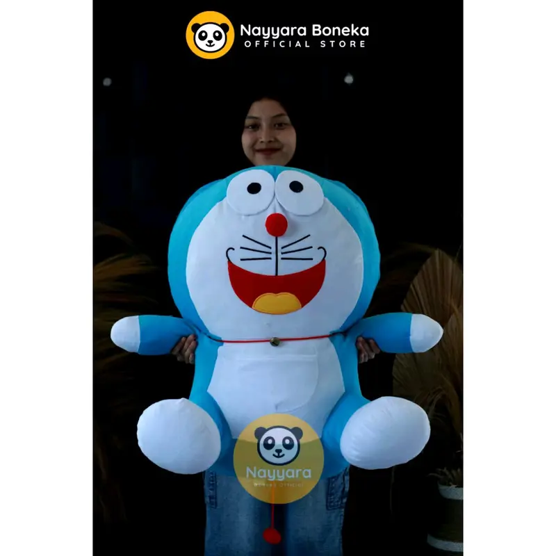 Boneka Doraemon Halus, Kado Unik untuk Anniversary, Ulang Tahun, Pernikahan, Wisuda - KWALITAS TERBAIK 1