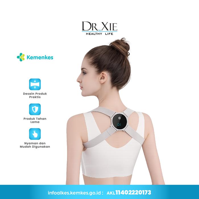 Gambar New Alarm Penyangga Punggung Anak Dan Dewasa LCD Display Elektrik Adjustable Smart Korektor Postur Tubuh Baterai Rechargeable 150 mAh dari Dr Xie Healthy Life Kota Administrasi Jakarta Timur Tokopedia
