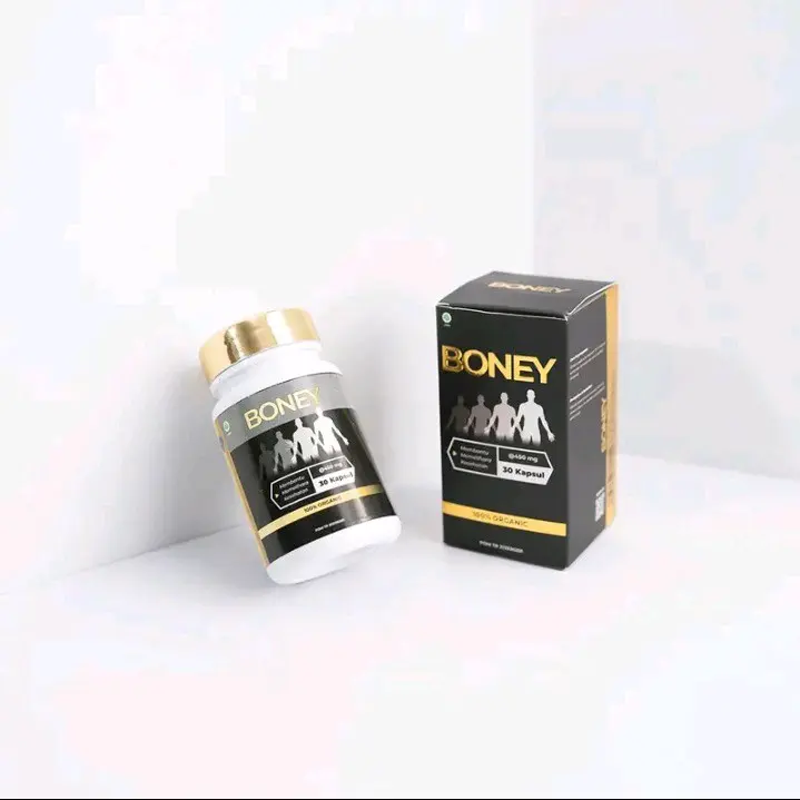 BONEY PENINGGI BADAN SUPLEMEN KESEHATAN TULANG PRIA & WANITA NAIK 5-15 CM AMAN BPOM TERBAIK TERRARIS ORIGINAL 2