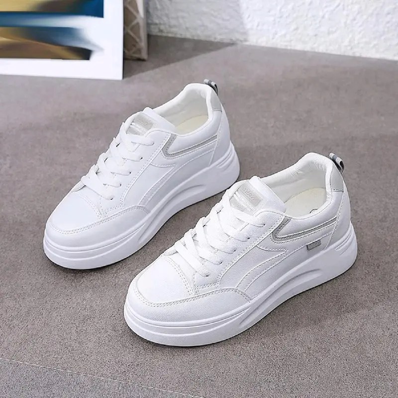 DK Sepatu Wanita Shoes Casual Sport Korean Style Olahraga Senam Snac Sneakers Cewek 1