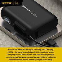 Gambar Hippo Elite Powerbank Pearl 5000mAh & 10000mAh Set PD 22,5W Output Type-C Port Input 5V-3A Output 5V-2.1A/9V-2.22A - Lcd - PB 5000mAh, Hitam dari Hippo Indonesia Kota Administrasi Jakarta Pusat 5 Tokopedia