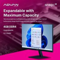 Gambar Advan AIO ADVAN ONE PC / ONE PC S - N100 4GB 128GB W11 23.8FHD 2.0MP CAMERA MS KB WIRELESS 1Y BLACK PH - ONE PC S 4/128 dari DIGITALZONE POINS Kota Administrasi Jakarta Selatan 2 Tokopedia