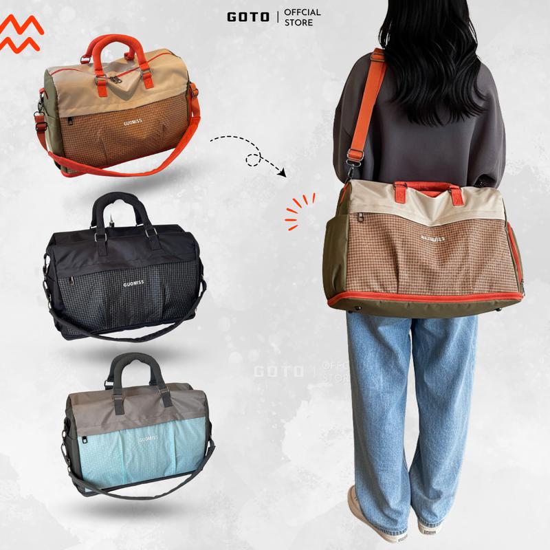  Túi xách du lịch cỡ lớn đa năng cao cấp tích hợp vali  GOTO - GT0035 