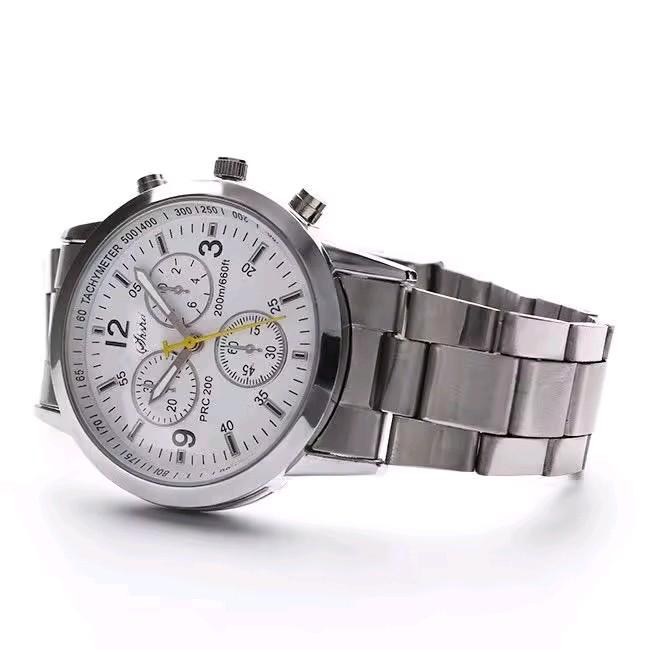 Jam Tangan Pria Wanita GENEVA Analog Elegan Stainless stell Quartz 4