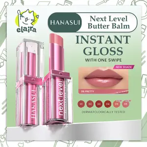 ฅ Elaira ฅ - Hanasui Next Level Butter Balm - Color Butter Balm Tinted Lip Balm Melembabkan & Mencerahkan Bibir