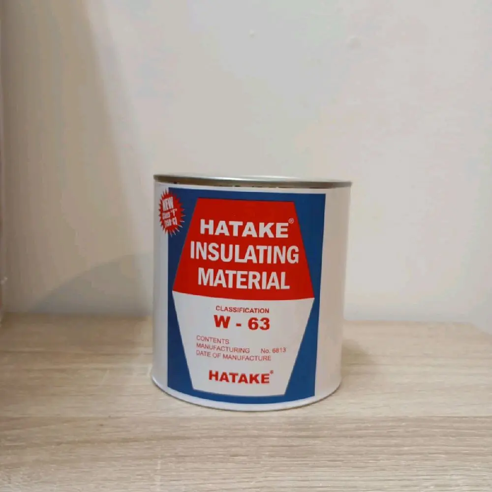 Hatake insulating matrial w 63 sirlak untuk gulungan dinamo