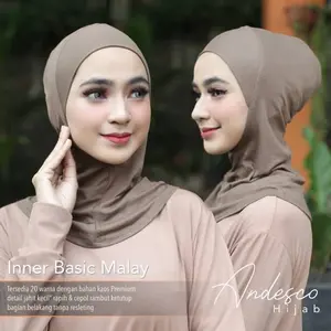 Inner Antem Yuro / Ciput Ninja Kaos Rayon Premium jilbab turki Katun