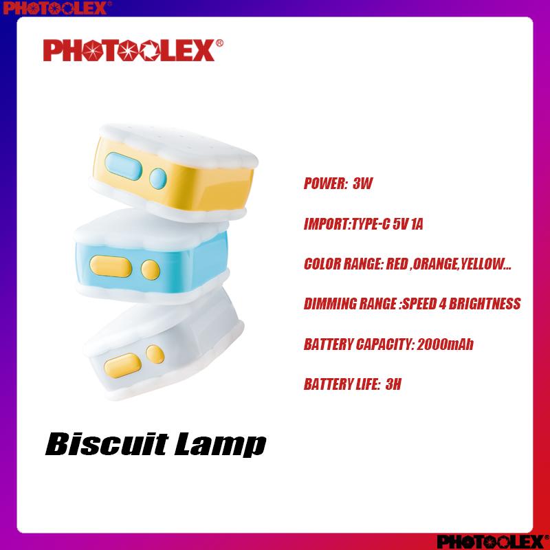 PHOTOOLEX Cookie Light Portable Fill Light Cell Phone Camera - TikTok ...