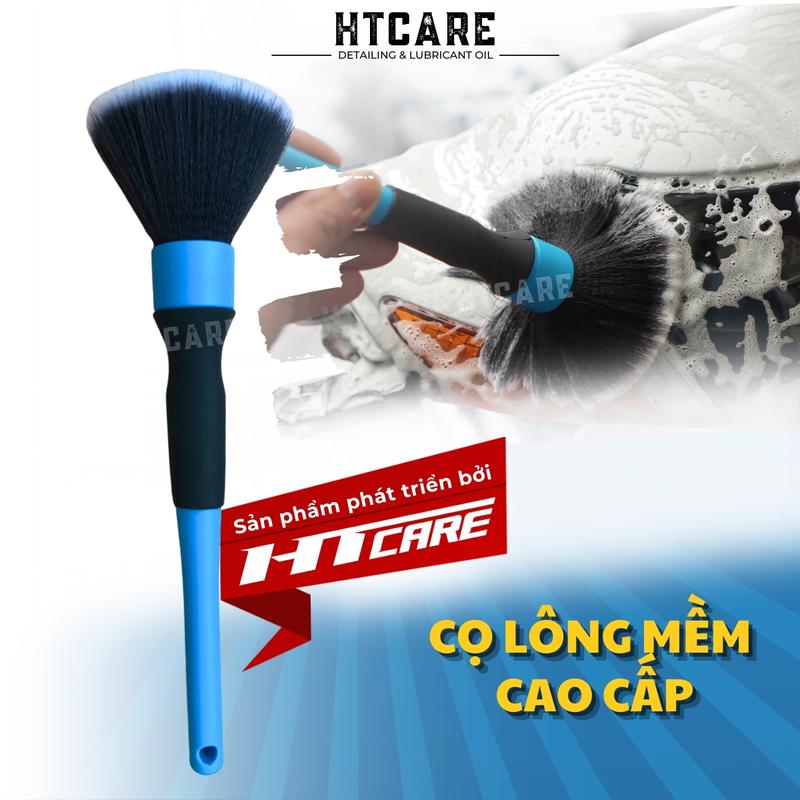  Cọ Lông Siêu Mềm Cao Cấp HTCARE dùng rửa dàn áo đồ chơi nội thất ô tô xe máy Phụ Kiện 
