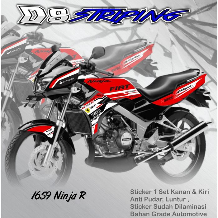 Jual 1659 Sticker Striping Motor KAWASAKI NINJA R S RR List Variasi ...