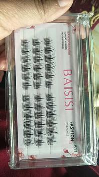 Product Review of BAISISI Bulu Mata Palsu Individual Lashes A11 Super Natural Segmentasi | Eyelash Extension | Douyin Lashes | Eye Make Up from e**y 0