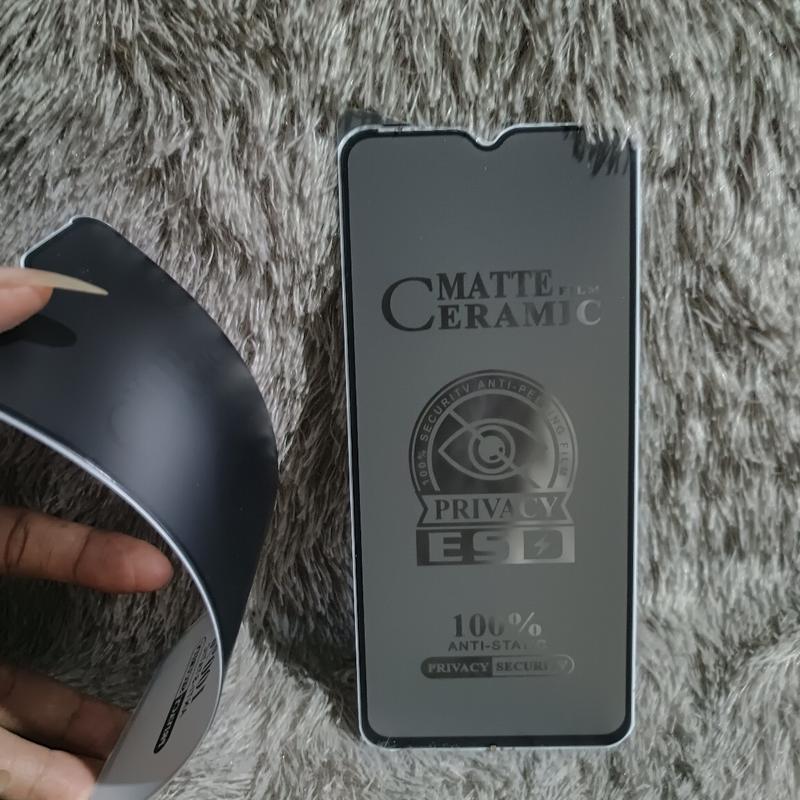 Product Introduction of TG Tempered OP A5S/A7/A12/A11K/F9 Glass Ceramic Spy  Anti Gores Matte Privacy Anti SPY 27