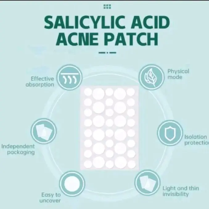 Plester Jerawat Bening Acne Patch Transparan 36 pcs/Strip - Berjerawat, Treatment 3