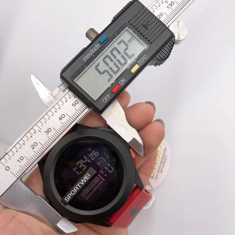 Đồng Hồ Kỹ Thuật Số Chronograph Chính Hãng Cho Nam, Mua 1 Tặng 1, Chống Nước, Miễn Phí Vận Chuyển, Đồng Hồ Thể Thao Đa Năng LED, Thích Hợp Cho Nam 7