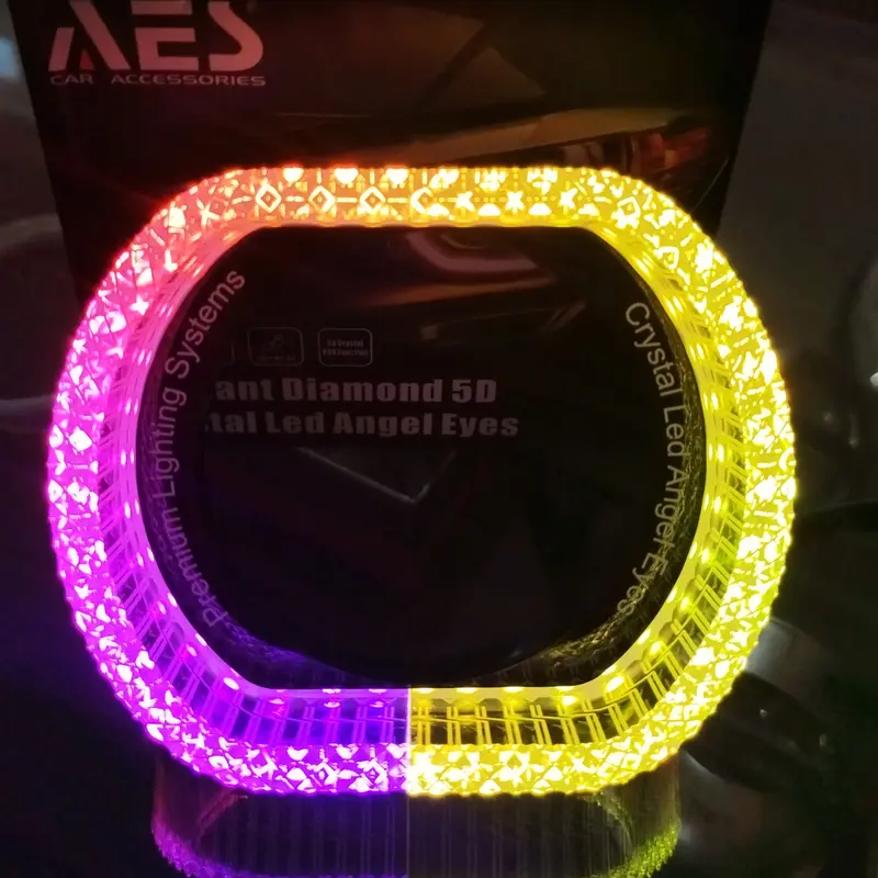 SHROUD AES BILED 5D MATRIX RGB 3 INCH KONEK APLIKSASI HP ANDROID/IOS Shroud M5 vietnam 0