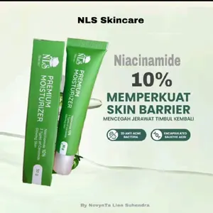 NLS Skincare Premium Moisturizer Niacinamide 10% Ceramide 3x Original 100% BPOM RI Aman Bumil Busui Bisa COD