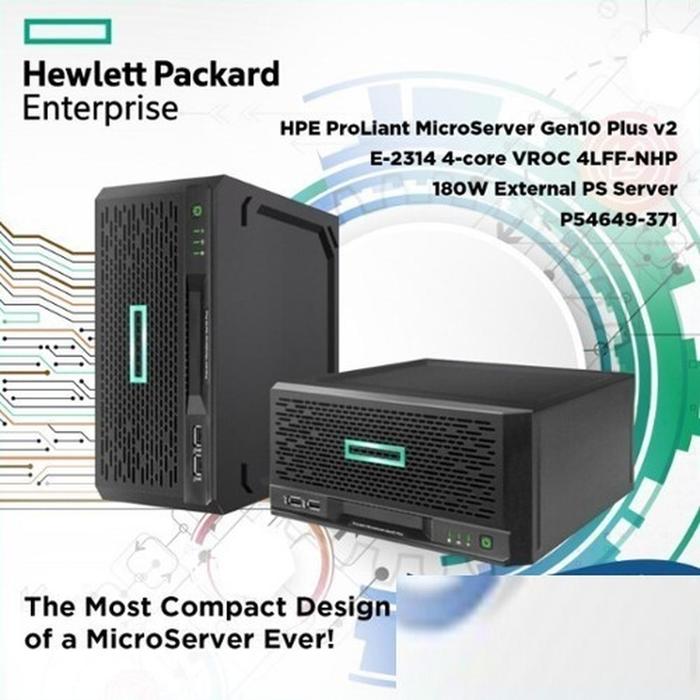 Promo HPE ProLiant MicroServer Gen10 Plus V2 - Intel Xeon E-2314 4-Core ...