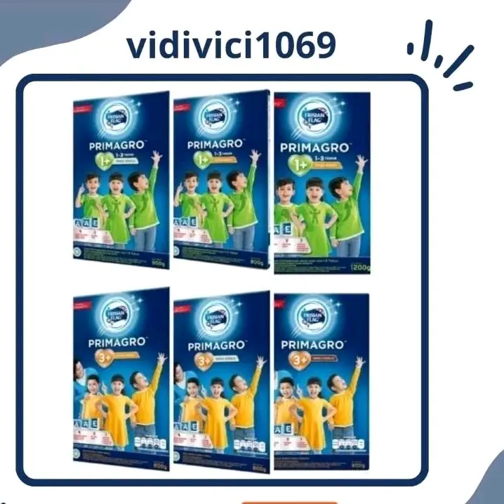 FRISIAN FLAG PRIMAMIL/ PRIMAGRO 1+,3+ 750GrMD/VANILA.EXP akhir2025/awal 2026