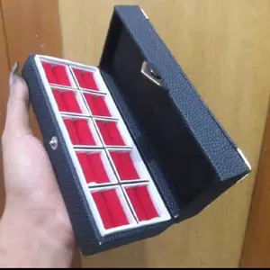 kotak cincin mewah isi 10 slot