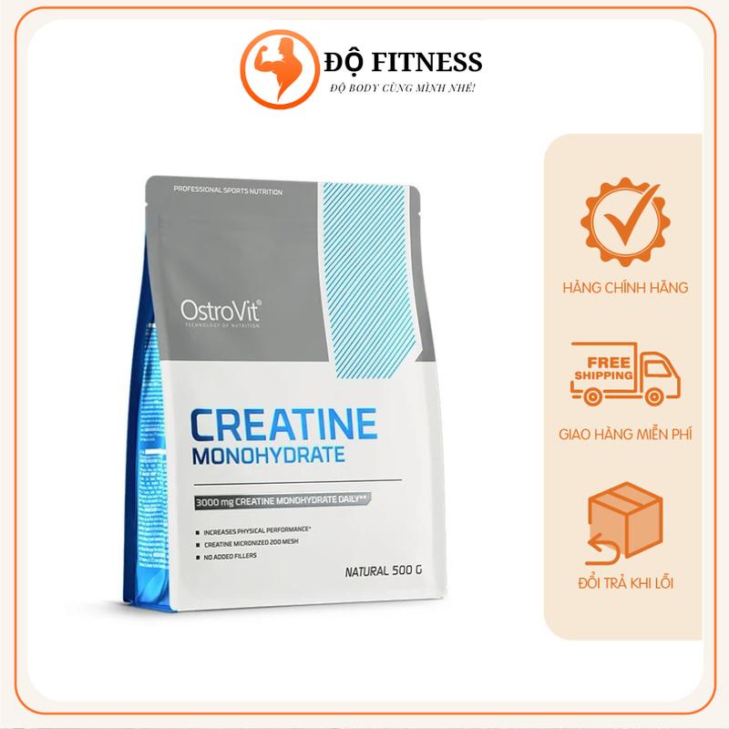 Creatine Monohydrate Ostrovit 500g - 100 Lần Dùng - thực phẩm bổ sung thể hình