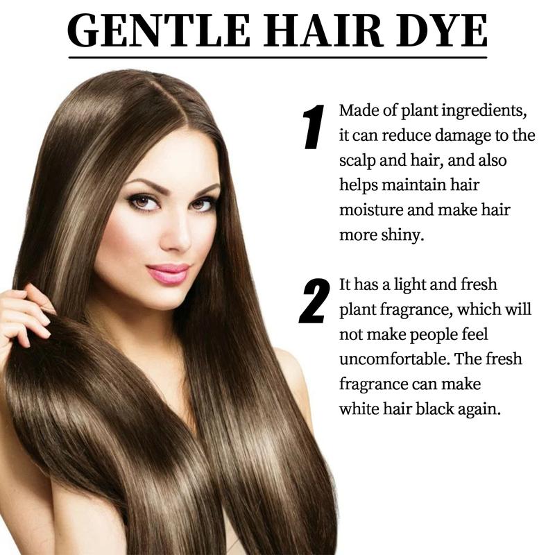 Product Introduction of EELHOE Magic Fruit & Vegetable Hair Dye Cream - For All Hair - Enchanting Natural & Gentle Long-Lasting Hair Coloring Cream Cat Pewarna shampoo  untuk bleaching rambut cat  rambut 2