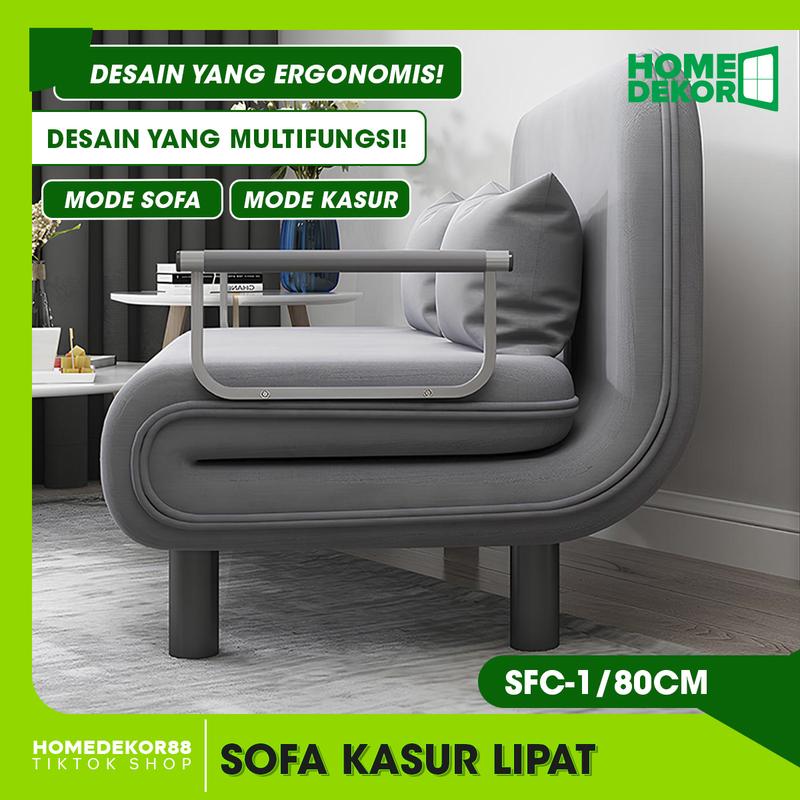 Product Introduction of HOMEDEKOR Sofa Kasur Lipat Yang Praktis Dan Nyaman Untuk Tidur Duduk 0